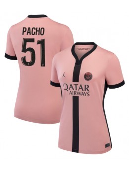 Paris Saint-Germain Willian Pacho #51 Replika Tredje Kläder Dam 2024-25 Kortärmad